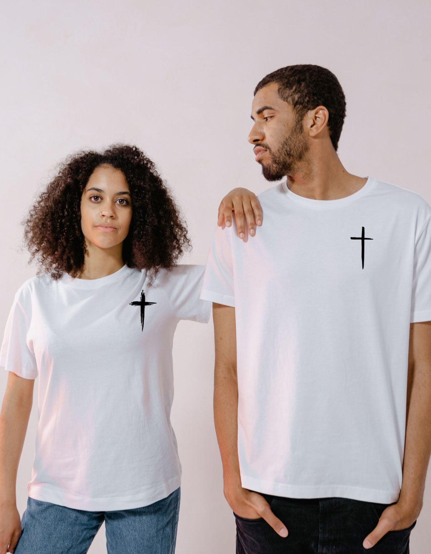 Jesus T-shirt design I Christ tee design I Christian shirt PNG I digital download I Jesus & Faith T-Shirt | Cross Front Print | Christian Ap