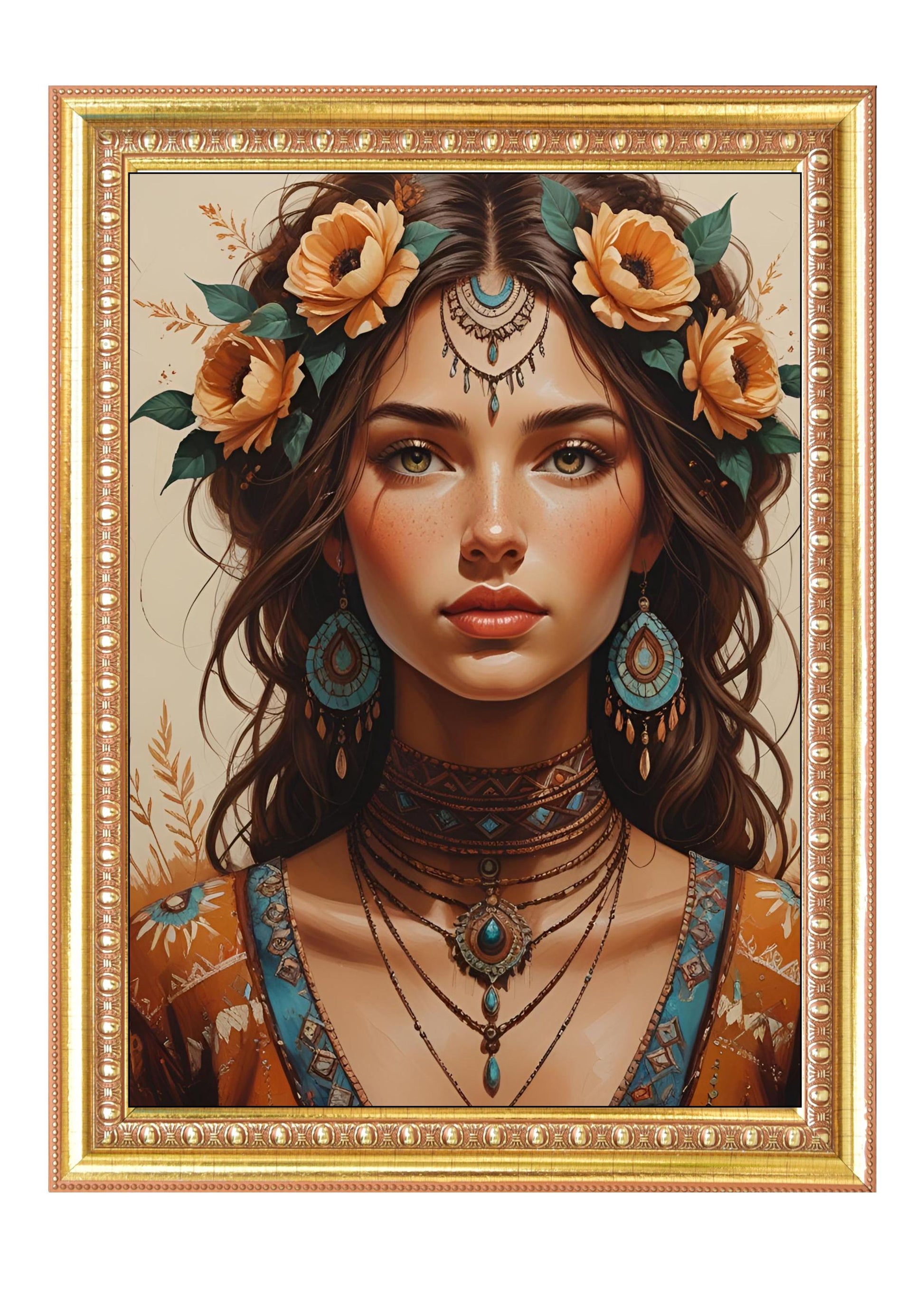 boho style art I download PDF I wall art I wall decor I instant download