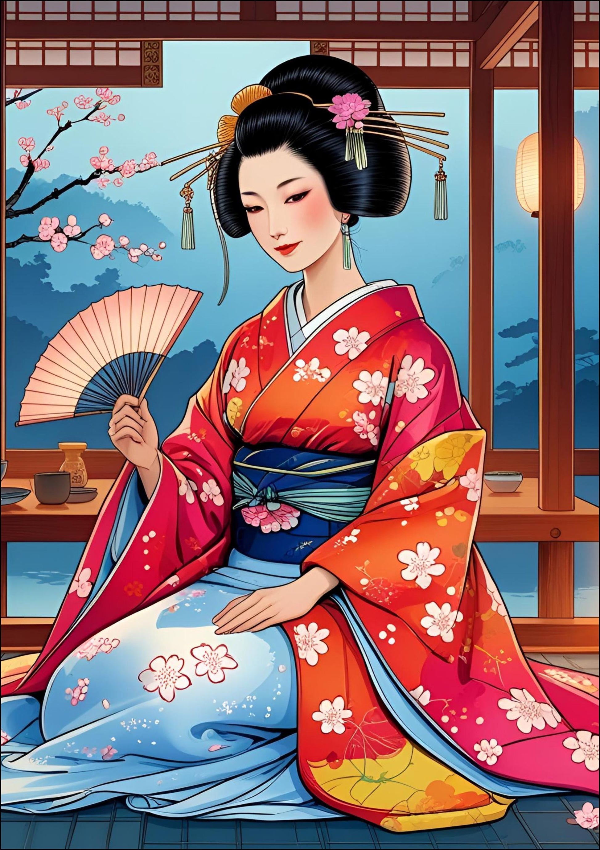 geisha art