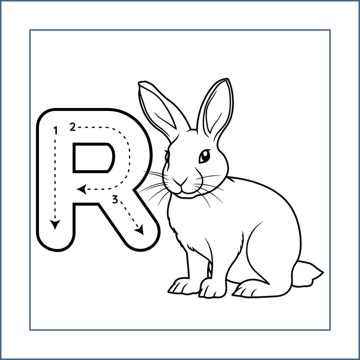Alphabet Animal Coloring Book | ABC Learning Pages for Kids | Fun Printable Digital Download I ABC Animal Coloring Book: Fun Alphabet Learning Pages (Digital Download) for kids