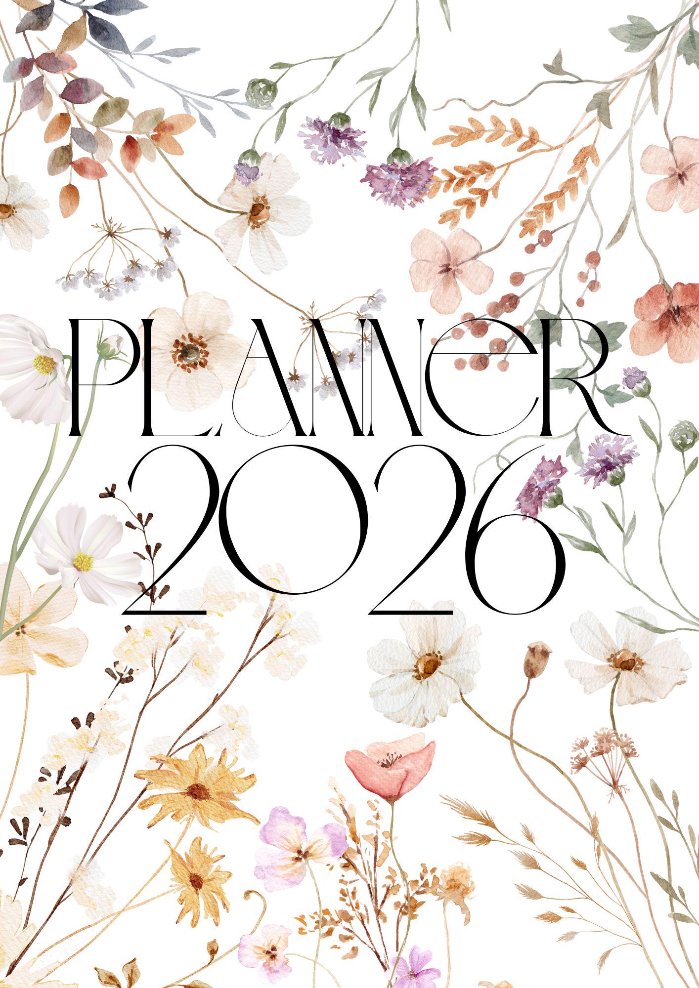 Minimalist 2026 Planner Printable | Daily & Weekly Task Organizer | Digital To-Do List PDF Download I 2026 Planner: Minimalist Daily and Weekly To-Do List (Printable Digital Download