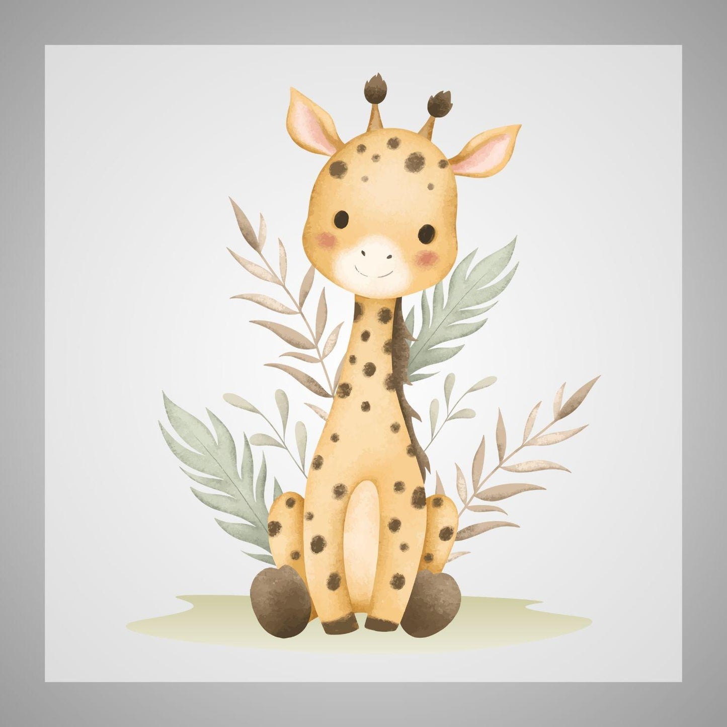 Nursery Animal Wall Art Prints | 25 Cute Kids Room Illustrations | Playroom Printable Artwork Set I animal picture for kids room / animal print /Cute Color Illustrations of animal for Nursery or Playroom Kids room Include 25 pictures