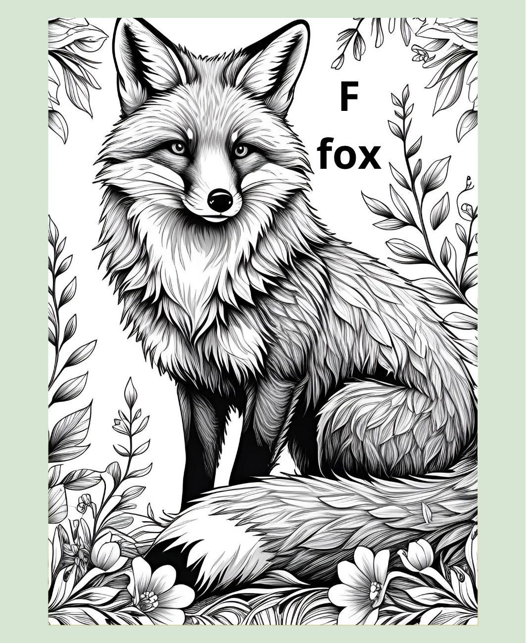 ABC Animal Coloring and Craft Book: Learning Activity (Digital Download) I interactive book for kids I preschool study