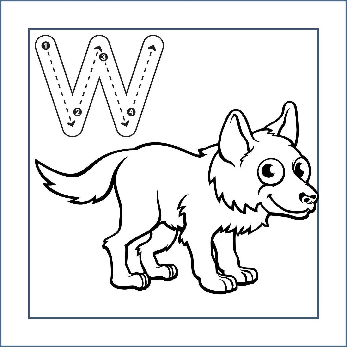 Alphabet Animal Coloring Book | ABC Learning Pages for Kids | Fun Printable Digital Download I ABC Animal Coloring Book: Fun Alphabet Learning Pages (Digital Download) for kids