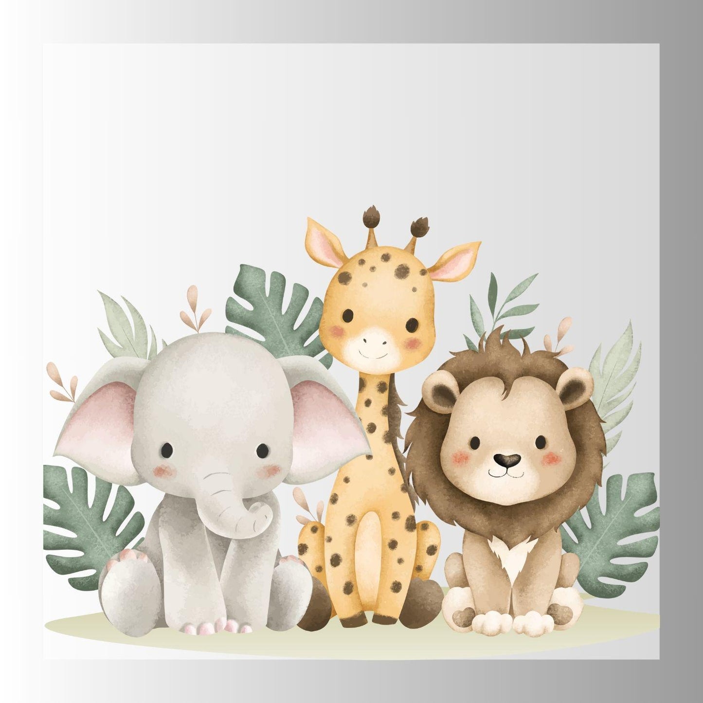 Nursery Animal Wall Art Prints | 25 Cute Kids Room Illustrations | Playroom Printable Artwork Set I animal picture for kids room / animal print /Cute Color Illustrations of animal for Nursery or Playroom Kids room Include 25 pictures