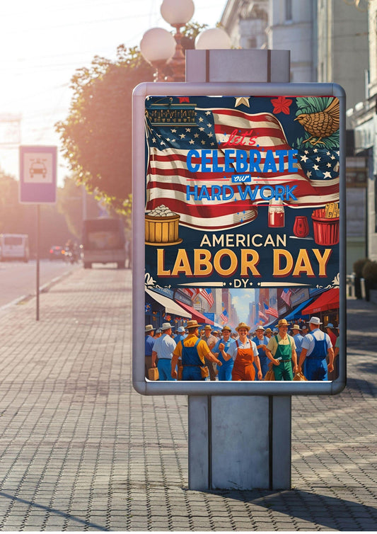 Labor day posters/ celebration / for all workers