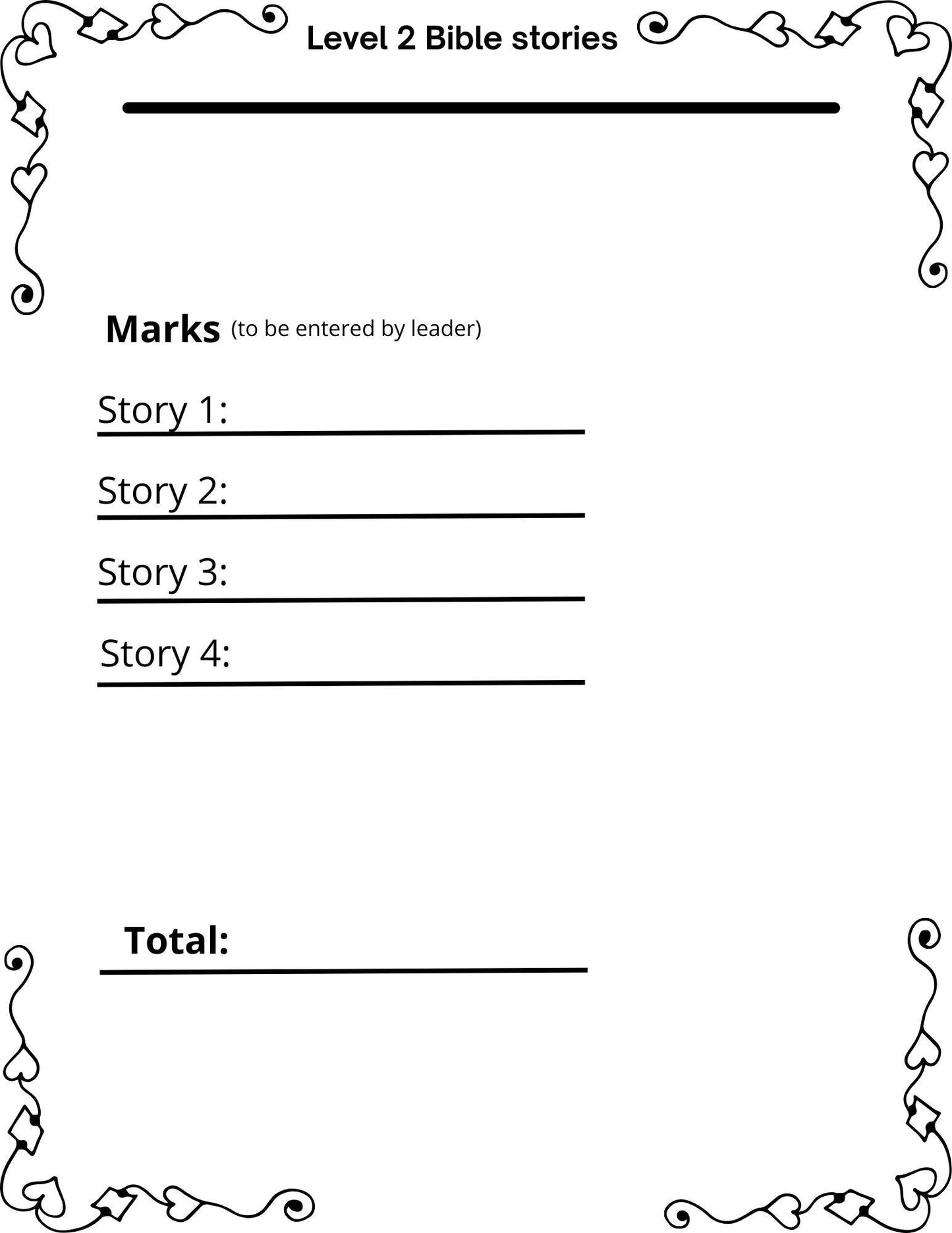 Preschool Bible Lessons: Christian Learning Pack (PDF Downloadable File) Bible course