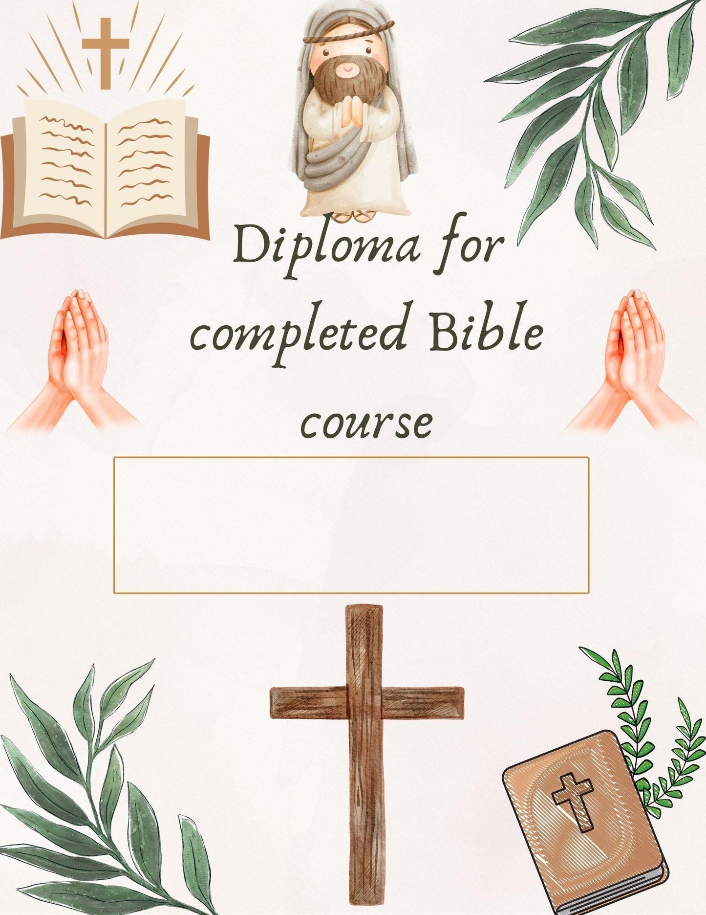 Preschool Bible Lessons: Christian Learning Pack (PDF Downloadable File) Bible course