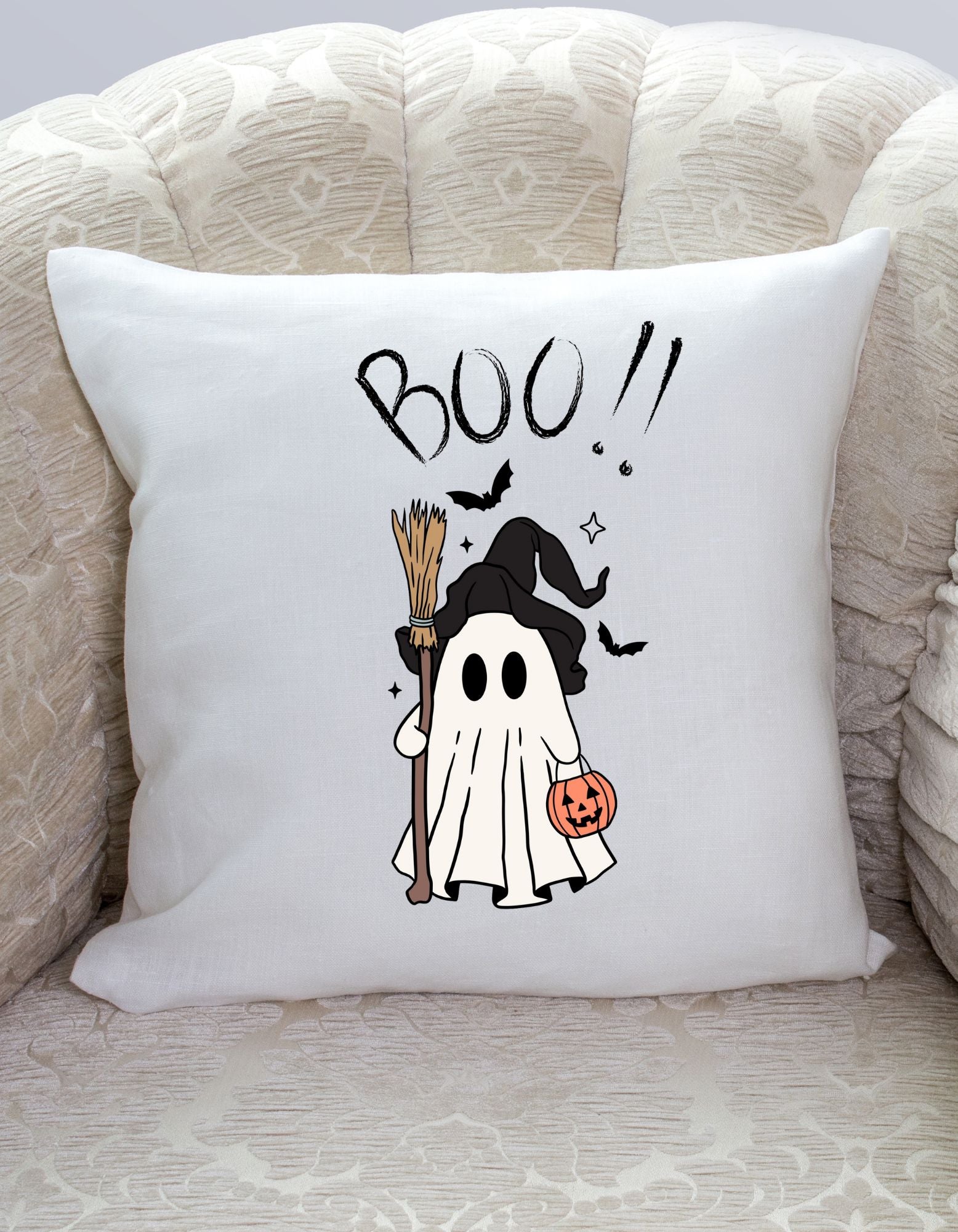 Funny Halloween Clipart Bundle | 7 Cute Spooky Designs | Digital Download PNG & PDF Graphics for Crafts