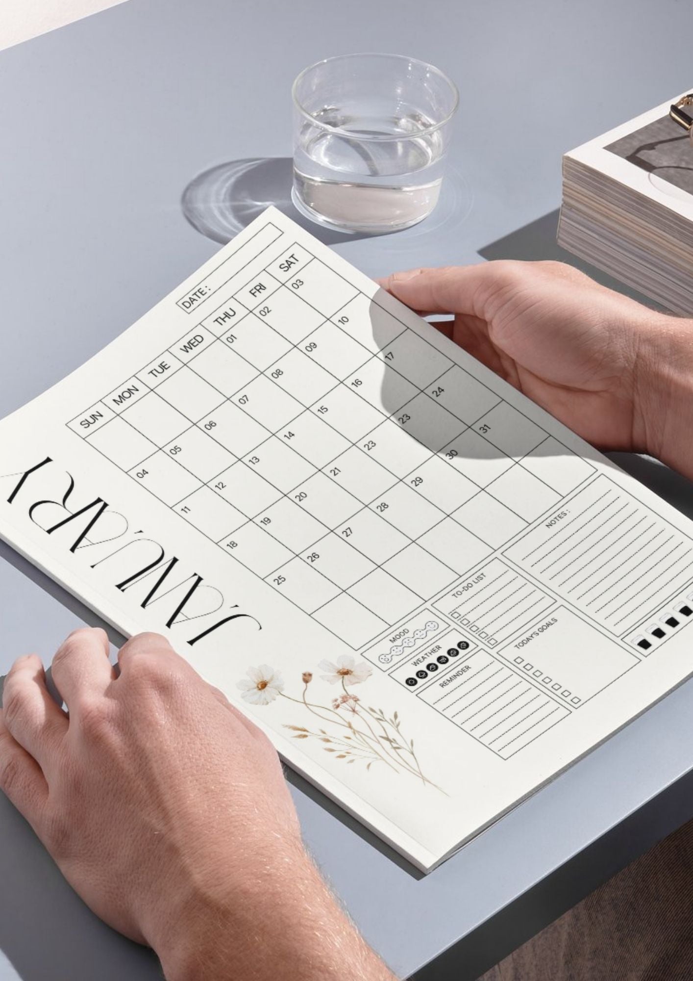 Minimalist 2026 Planner Printable | Daily & Weekly Task Organizer | Digital To-Do List PDF Download I 2026 Planner: Minimalist Daily and Weekly To-Do List (Printable Digital Download