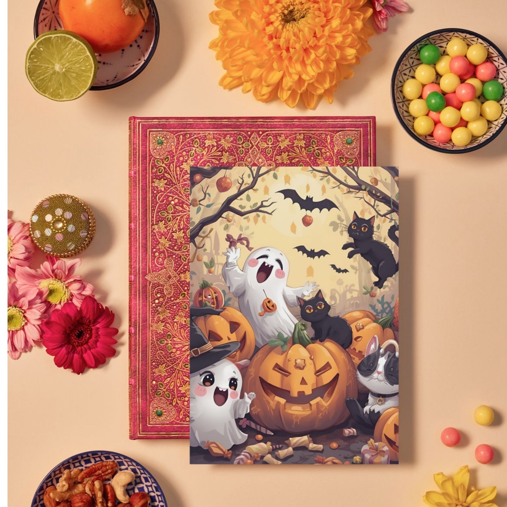 Digital Halloween Greeting Cards | 20 Printable Spooky Card Designs | Instant Download Scary Holiday Invitations
