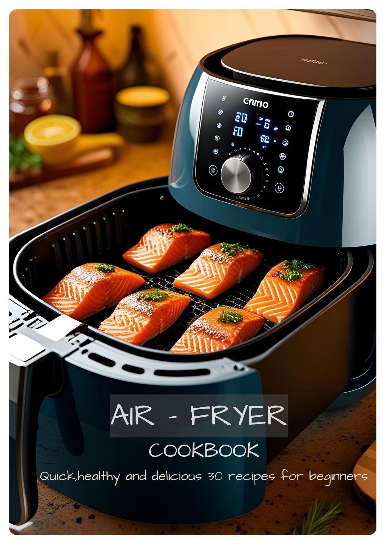 Air Fryer Cookbook with recipes...include files fast cooking Air fryer cookbook - healthy cook Quick Meals Guide | Printable Recipe Book |