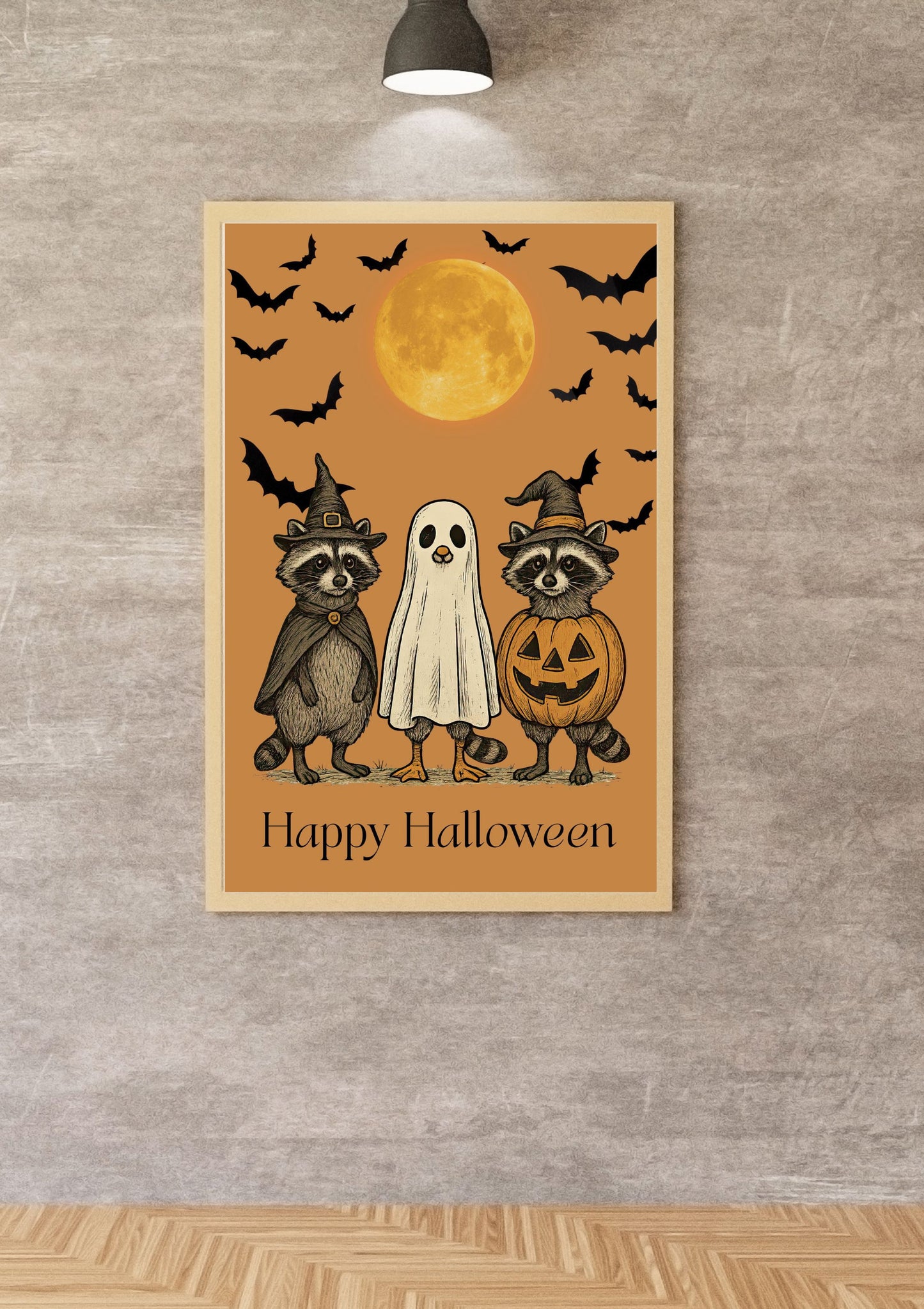 Digital Halloween wall art| 1 Printable Spooky posters Designs | Instant Download Scary Holiday posters I PNG file I size A2 I Spooky art